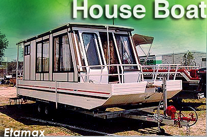 Etamax Quality Aluminium Boats - House Boat